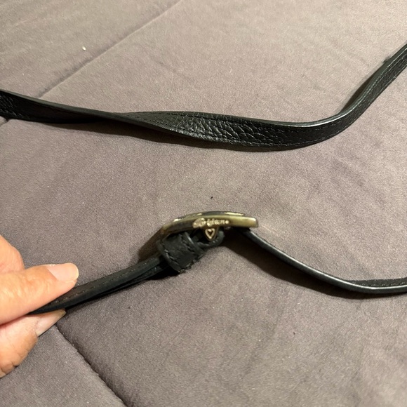 Brighton Black Leather Crossbody Bag - Picture 10 of 10